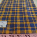 Handloomed Plaid fabric, for handloomed madras plaid, for men's shirts, coats, ties & bowties, dog bandanas & bows, and dresses.