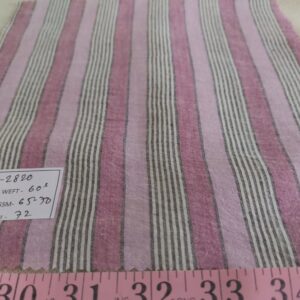Handloom Striped Fabric, woven on handlooms, for boho dresses, boho skirts, resort shirts, and classic children's clothing.