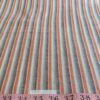 Handloomed Striped fabric, handwoven and loomed by hand, with stripes, perfect for shirts, ties, bowties, and sewing projects.