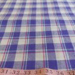 Handloomed Madras fabric - handwoven plaid for vintage menswear, madras shirts, children's clothing & slow fashion.