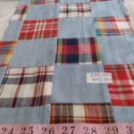 Patchwork Plaid for vintage menswear, custom shirts, classic children's clothing, bowties and ties, and for sewing kids clothing.