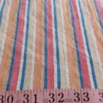 Seersucker Stripes Fabric - woven in a puckered weave for preppy clothing, seersucker suits, bowties and children's clothing.