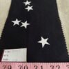 Stars print fabric with printed stars, for shirts, dog bandanas, bowties & ties, children's clothing, crafts & sewing.