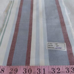 Stripe Fabric, or chambray stripes, for men's shirts, vintage clothing, classic children's clothing, ties and bowties.
