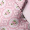 Vintage print fabric with vintage preppy motifs and florals, perfect for vintage clothing & classic children's clothing.