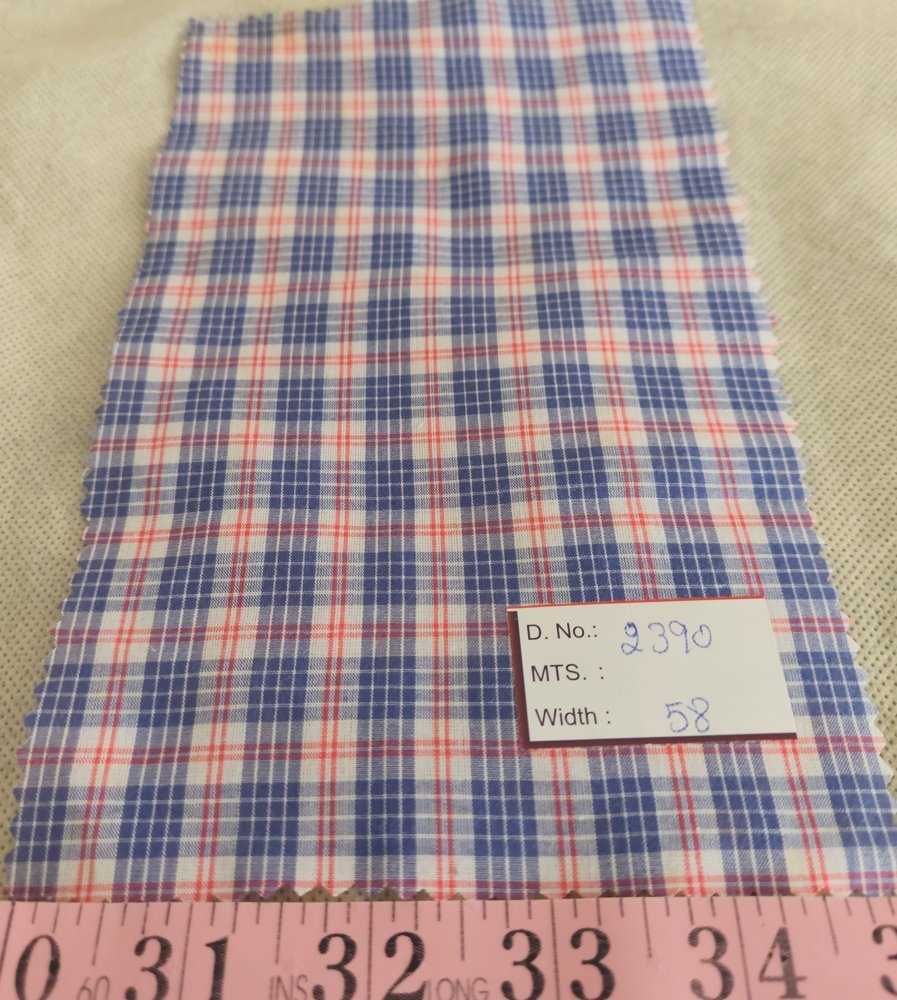Tattersall Plaid or Tattersall Check Fabric, with vertical stripes that repeat horizontally, for children's clothing and menswear.