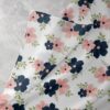 Novelty fabric for children's clothing, dog bandanas, pet clothing, with floral print, for children's sewing and crafts.