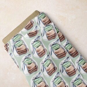 Macarons print fabric, for handsewn dog bandanas & bows, children's clothing, quilting & etsy crafts and kids sewing.