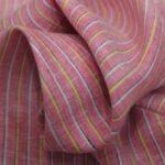 Linen striped fabric for sewing striped shirts, linen skirts and dresses, classic children's clothing, linen coats & bowties.