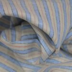 Linen striped fabric for sewing striped shirts, linen skirts and dresses, classic children's clothing, linen coats & bowties.