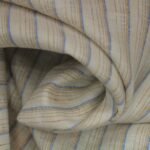 Linen striped fabric for sewing striped shirts, linen skirts and dresses, classic children's clothing, linen coats & bowties.