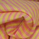 Linen striped fabric for sewing striped shirts, linen skirts and dresses, classic children's clothing, linen coats & bowties.