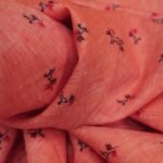 Linen print - novelty print linen fabric, for skirts, dresses, shirts, ties and bowties, and classic children's clothing.