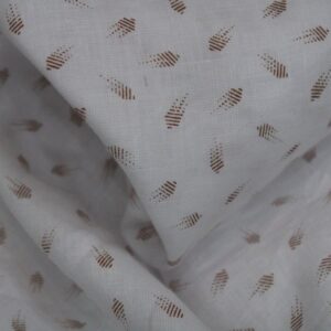 Novelty print linen fabric, for summer sewing like linen shirts, linen skirts, linen ties and bowties, & linen dog bandanas.
