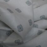 Novelty print linen fabric, for summer sewing like linen shirts, linen skirts, linen ties and bowties, & linen dog bandanas.