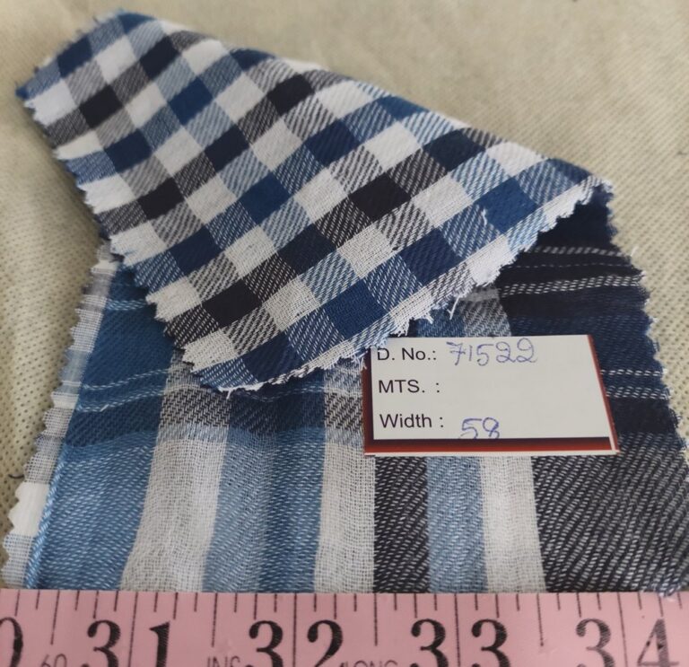 Double Faced fabric for sewing reversible jackets, shirts & coats