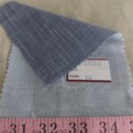 Double faced reversible fabric also known as double cloth fabric, for shirts, jackets, outerwear, skirts, dresses and coats.