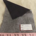 Double faced reversible fabric also known as double cloth fabric, for shirts, jackets, outerwear, skirts, dresses and coats.