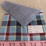 Double faced reversible fabric also known as double cloth fabric, for shirts, jackets, outerwear, skirts, dresses and coats.