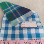 Double faced reversible fabric also known as double cloth fabric, for shirts, jackets, outerwear, skirts, dresses and coats.