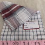 Double faced reversible fabric also known as double cloth fabric, for shirts, jackets, outerwear, skirts, dresses and coats.