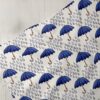 Umbrellas & Raindrops print fabric, for sewing dog bows and bandanas, ties & bowties, skirts, dresses, handbags & quilting.