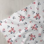 Novelty Fabric with floral prints - vintage flowers print for children's clothing, dog bandanas & handmade bows & crafts.