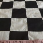 Patchwork fabric with solid patches, for children's clothing, menswear, skirts, dresses, handmade bows & dog bandanas.