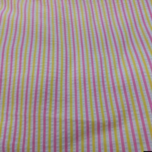 Seersucker Fabric - Striped Seersucker for shirts, children's clothing, bowties and ties, southern clothing, vintage menswear.