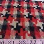 Wool Fabric for wool shirts, winter skirts & dresses, wool jackets, and coats & Fall clothing, made with polyester and wool blend.