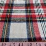 Christmas plaid fabric - Flannel plaid, for Christmas sewing, crafts, children's clothing, dog bandanas & Christmas gifts.