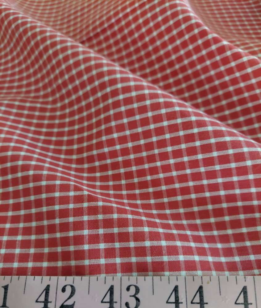 Grid check fabric for check shirts, bowties, ties, dog bandanas, classic childrens clothing, southern clothing, and sewing.