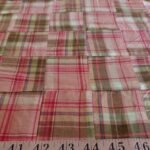 Patchwork Madras fabric for shirts, shorts, preppy bowties & ties, dog bandanas, dog bows, & classic children's clothing.