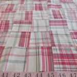 Patchwork Madras or patchwork plaid - a preppy fabric made of plaid fabric of various colors, for preppy children's & men's clothing.