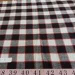 Twill Plaid or flannel madras plaid fabric for men's winter shirts, outdoor clothing, children's clothing, and dog bandanas.