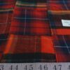 Flannel patchwork plaid fabric, or a winter plaid, for men's shirts, outdoor clothing, Fall clothing and vintage menswear.