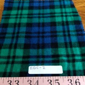 Flannel madras fabric for winter sewing like shirts, outdoor clothing, dog bandanas, flannel bowties & children's clothing.