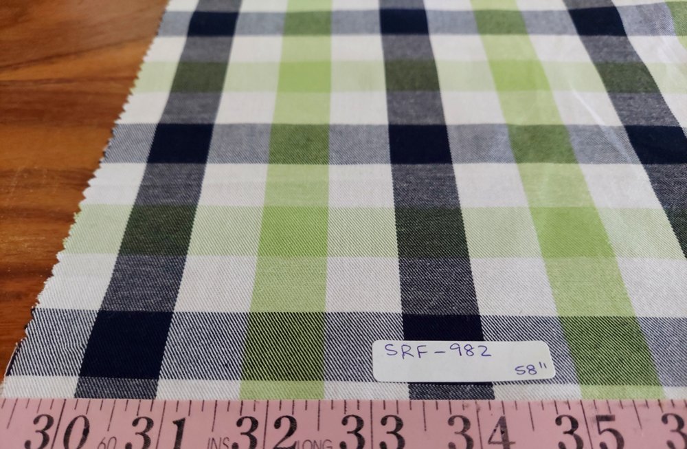 Flannel plaid fabric for winter sewing like shirts, outdoor clothing, dog bandanas, flannel bowties & children's clothing.