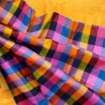 Buffalo Plaid Fabric or Buffalo checks for men's shirt, outdoor clothing, children's clothing, ties, bowties and dog clothing.