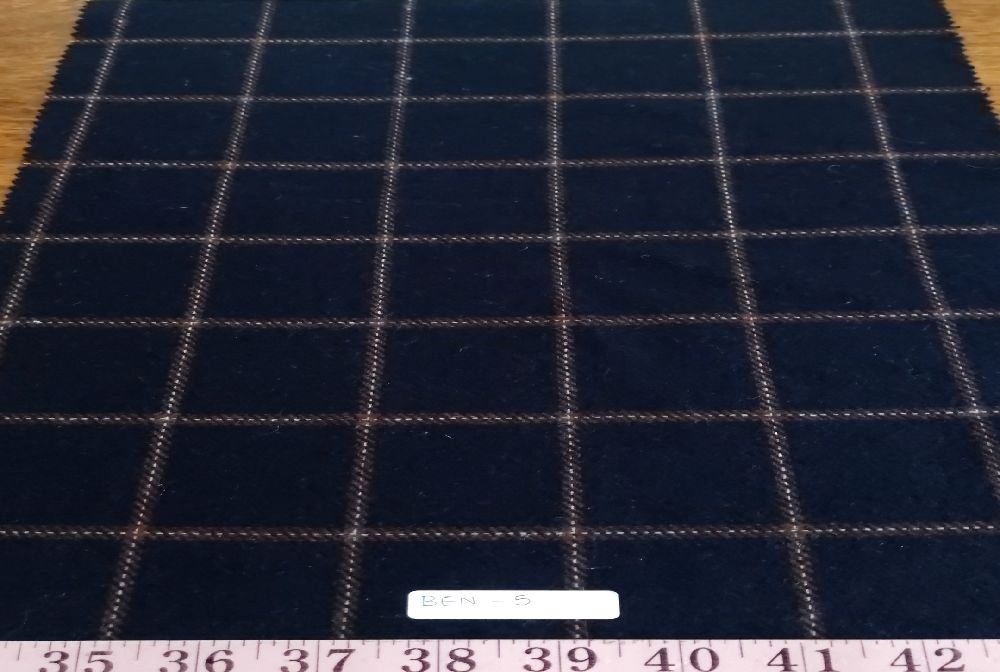 Wool Plaid Fabric made of wool and polyester, for wool shirts, winter skirts & dresses, wool jackets, and coats & Fall clothing.
