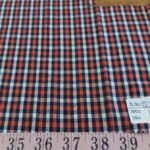 Flannel Plaid Fabric, twill plaid or flannel madras for pet clothing, like dog bandanas, dog collars, dog bowties and menswear.