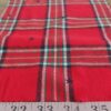 Plaid Twill flannel fabric with printed stars for men's shirts, outdoor clothing, children's clothing, and dog bandanas.