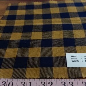 Gingham Plaid Twill fabric for classic children's clothing, gingham bowties, bows & ties, dog bandanas & shirts, caps, coats.