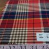 Plaid Twill or flannel madras plaid fabric for men's winter shirts, outdoor clothing, children's clothing, and dog bandanas.
