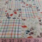 Patchwork fabric like printed patchworks, chambray patchwork, denim patchwork, solid patchwork fabrics and patchwork plaid.