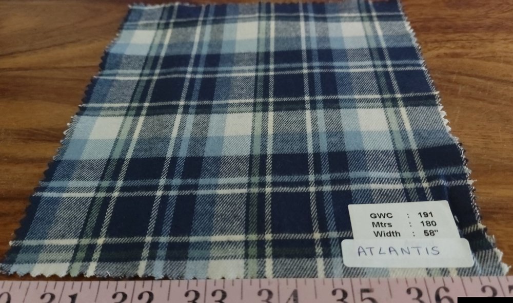 Plaid Twill Madras fabric for classic children's clothing, plaid bowties, bows and ties, dog bandanas and shirts, coats.