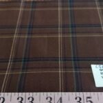 Plaid Twill Madras fabric for classic children's clothing, plaid bowties, bows and ties, dog bandanas and shirts, caps, coats.