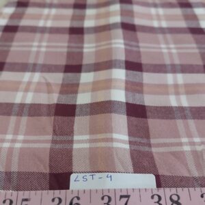 Rayon Plaid Twill Fabric for Winter Sewing - plaid fabric for winter shirts, dresses, skirts, pants, bowties & dog bandanas.