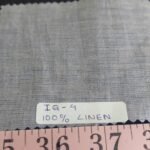 Linen chambray fabric for sewing men's shirts, classic children's clothing, linen dresses & skirts, linen jackets & coats.