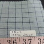 Linen Fabric - linen stripes, linen plaid or checks & linen solids, for linen shirts, children's clothing and linen dresses.
